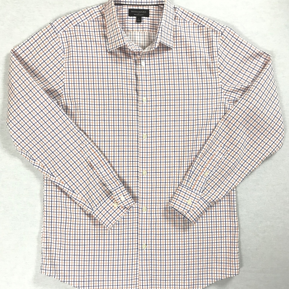 Banana Republic Slim Fit Non Iron Long Sleeve